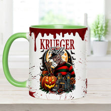 Load image into Gallery viewer, Personalized Horror Accent Mug Custom Name Gift for Fans