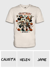 Load image into Gallery viewer, Personalized Nightmare On Main Street T-shirt & Hoodie for Halloween Gift