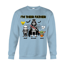 Load image into Gallery viewer, Personalized Halloween T-shirt & Hoodie I'm Their Father Gift