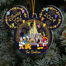 Load image into Gallery viewer, Personalized Family Photo Mouse Ornament Custom Gift for Christmas