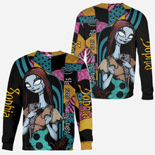Load image into Gallery viewer, Personalized Nightmare Before Christmas All Over Shirt Custom Name Gift