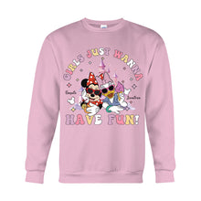 Load image into Gallery viewer, Personalized Girls Just Wanna Have Fun T-shirt & Hoodie for Kids