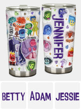 Load image into Gallery viewer, Personalized Stainless Steel Tumbler Custom Name Gift for Graduates