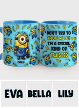 Load image into Gallery viewer, Personalized Minion Mug Custom Name Gift Idea for Kids
