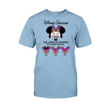 Load image into Gallery viewer, Personalized Disney Grandma T-shirt and Hoodie Gift for Mom