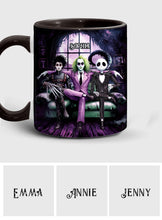 Load image into Gallery viewer, Personalized Accent Mug with Custom Name for Halloween Gift