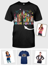 Load image into Gallery viewer, Personalized Mom Squad T-shirt & Hoodie Custom Gift for Mothers