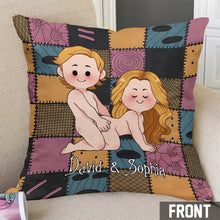Load image into Gallery viewer, Personalized Nightmare Throw Pillow Custom Name Gift for Couples