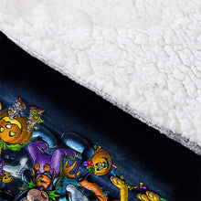 Load image into Gallery viewer, Personalized Halloween Blanket Hoodie Custom Name Gift