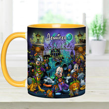 Load image into Gallery viewer, Personalized Halloween Accent Mug Custom Name Gift Idea