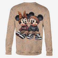 Load image into Gallery viewer, Personalized All Over Shirt Cute Mouse Couple Gift for Anniversary