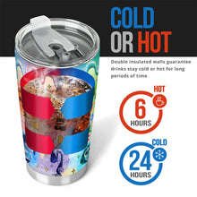 Load image into Gallery viewer, Personalized Tumbler It's Ok To Feel All The Feels Gift for Kids