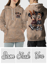 Load image into Gallery viewer, Personalized All Over Shirt Cute Mouse Couple Gift for Anniversary