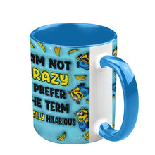 Load image into Gallery viewer, Personalized Ceramic Accent Mug Funny Quote Custom Name Gift