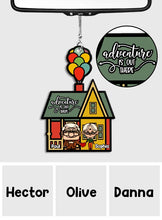Load image into Gallery viewer, Personalized Adventure Car Ornament Custom Couple Gift for Christmas