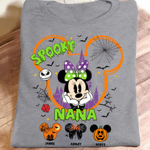Load image into Gallery viewer, Personalized Spooky Nana T-shirt & Hoodie for Grandma