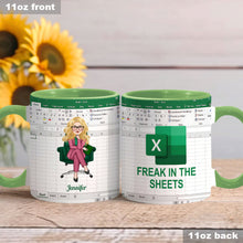 Load image into Gallery viewer, Personalized Accent Mug Custom Colleague Gift with Name
