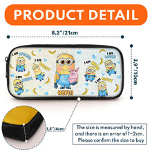 Load image into Gallery viewer, Personalized Minion Pencil Case Custom Name Back to School Gift