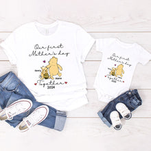 Load image into Gallery viewer, Personalized Mouse T-shirt and Baby Onesie for First Mother's Day Gift