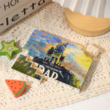 Load image into Gallery viewer, Personalized Building Brick Block Best Dad Ever Gift Idea