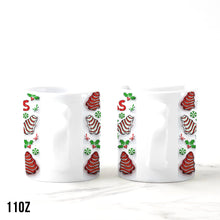 Load image into Gallery viewer, Personalized Couple Matching Heart Handle Mugs Christmas Gift