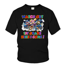 Load image into Gallery viewer, Personalized Kids T-Shirt with Watch Out Design for Back to School