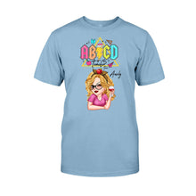 Load image into Gallery viewer, Personalized Teacher T-shirt & Hoodie Custom Name Gift for Teacher