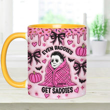 Load image into Gallery viewer, Personalized Two-Tone Accent Mug with Halloween Theme Gift