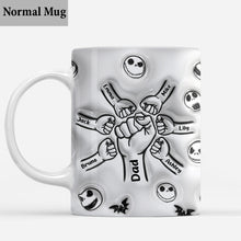 Load image into Gallery viewer, Personalized Nightmare Mug Custom Name Gift for Dad Halloween