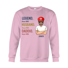 Load image into Gallery viewer, Personalized Super Plumber T-Shirt & Hoodie for Dad | Custom Name Gift