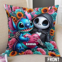 Load image into Gallery viewer, Personalized Nightmare Throw Pillow Custom Name Gift