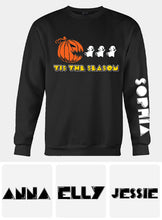 Load image into Gallery viewer, Personalized Halloween All Over Shirt Custom Name Gift