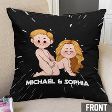 Load image into Gallery viewer, Personalized Throw Pillow Best Butt in the Galaxy Gift for Couples