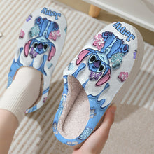 Load image into Gallery viewer, Personalized Ohana Slippers Custom Name Gift for Family