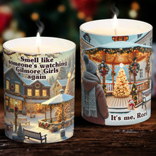 Load image into Gallery viewer, Personalized Scented Candle with Wooden Lid for Fans of Gilmore Girls