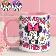 Load image into Gallery viewer, Personalized Ceramic Accent Mug with Playful Design for Birthdays and Graduations