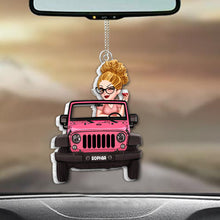 Load image into Gallery viewer, Personalized Acrylic Car Ornament Custom Name Gift for Her