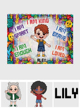 Load image into Gallery viewer, Personalized Kid Building Brick Block Customized Gift Idea