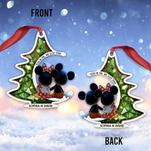 Load image into Gallery viewer, Personalized Mouse Christmas Ornament Custom Name Gift
