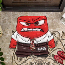 Load image into Gallery viewer, Personalized Emotion-Themed Shaped Doormat Custom Name Gift