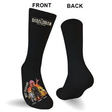 Load image into Gallery viewer, Personalized Best Dad Ever Socks Custom Name Gift for Dad