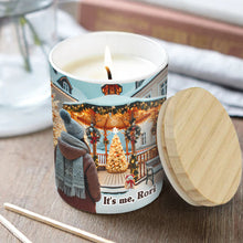 Load image into Gallery viewer, Personalized Scented Candle with Wooden Lid for Fans of Gilmore Girls