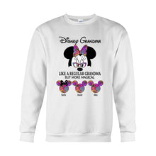 Load image into Gallery viewer, Personalized Disney Grandma T-shirt and Hoodie Gift for Mom