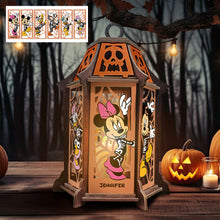 Load image into Gallery viewer, Personalized Laser Cut Halloween Lantern with Custom Name