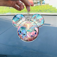 Load image into Gallery viewer, Personalized Ohana Car Ornament Custom Name Gift for Mom/Dad