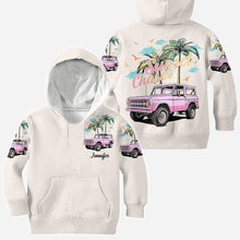 Load image into Gallery viewer, Personalized Sunset Chaser All Over Shirt with Custom Name for Beach Lovers