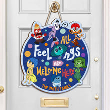 Load image into Gallery viewer, Personalized Custom Shaped Wood Sign Unique Family Gift