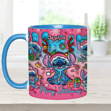 Load image into Gallery viewer, Personalized Ohana Accent Mug Christmas Gift for Mom