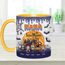 Load image into Gallery viewer, Personalized Halloween Mug for Grandma of Little Monsters