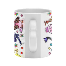 Load image into Gallery viewer, Personalized Heart Handle Mug Custom Name Gift for Mom